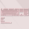 Crystal Clear Jelly Keycaps with Side-Printed Legends for Mechanical Keyboards