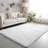 Plush Solid Color Area Rug for Living Room and Bedroom