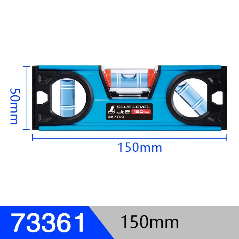 SHINWA Penguin Blue Bubble Level Ruler