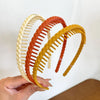 Non-Slip Resin Hair Bands - Set of 5