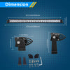 Single Row LED Light Bar for Off-Road Vehicles