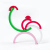 Rainbow Arch Bridge Wooden Building Blocks for Kids