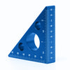 Aluminum Triangle Ruler with Dual Scales