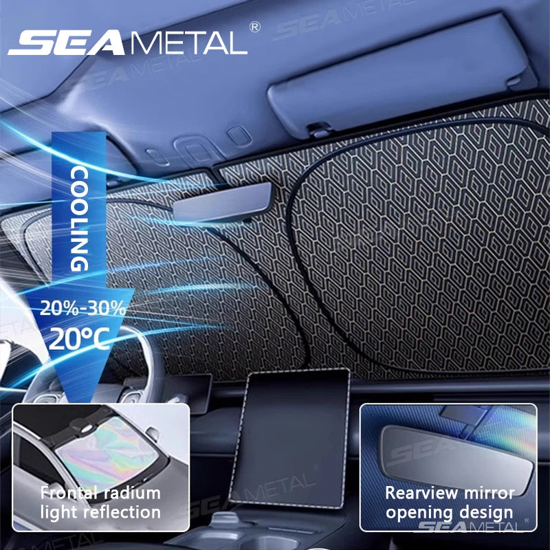 Foldable Windshield Sun Shade