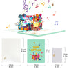 Musical 3D Pop-Up Birthday Card