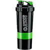 3-Compartment Protein Shaker Bottle