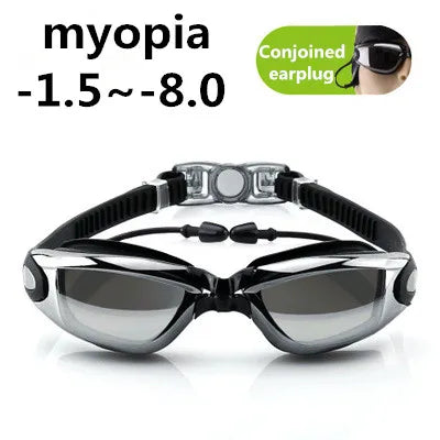 Gafas de natación graduadas antigolpes
