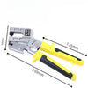 Aluminum Alloy Double-Handed Stud Crimper for Drywall and Ceiling Work