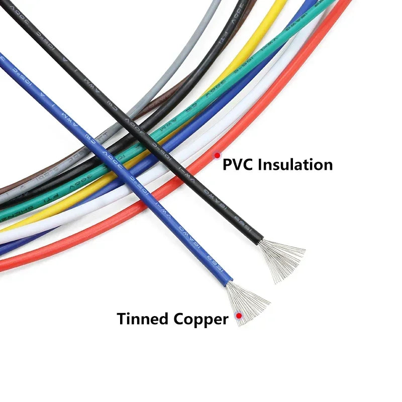 PVC Insulated Tinned Copper Wire for Electronics and Lighting