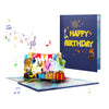 Musical 3D Pop-Up Birthday Card