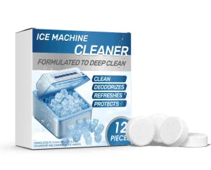 Pastillas Limpiadoras para Máquina de Hielo - Limpieza Profunda y Desincrustante