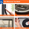 Self-Adhesive Foam Weather Stripping for Doors and Windows