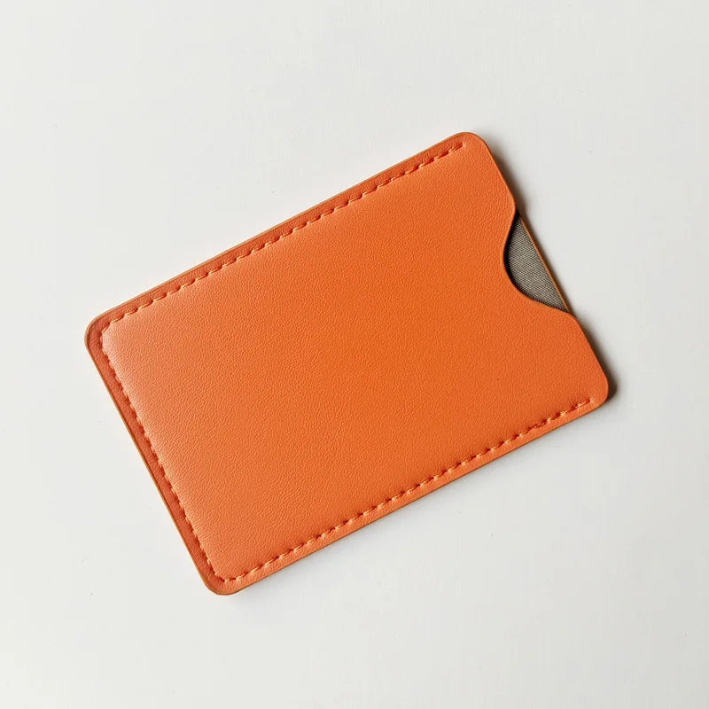 Slim PU Leather RFID Blocking Card Holder Wallet