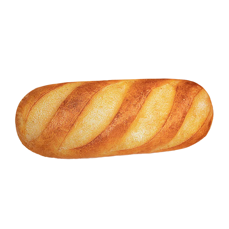 Baguette Bread Plush Pillow | Funny Food Shaped Cushion