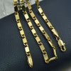 Gold-Plated Cuban Link Chain Necklace