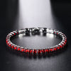 4mm Micro-Pavé Zircon Tennis Bracelet