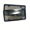 Durable License Plate Frame with Screw Cap Kit