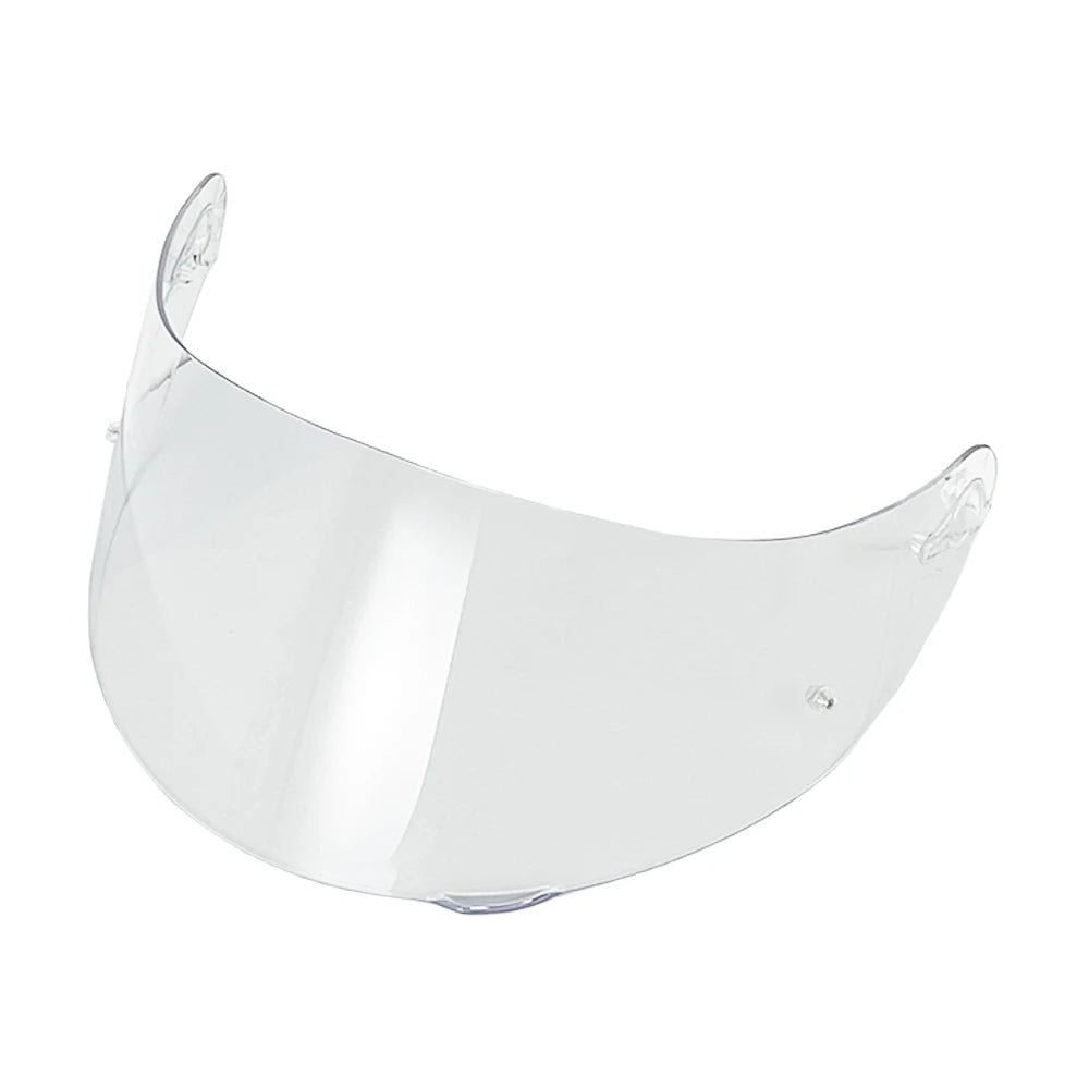 Clear replacement helmet visor with anti-fog coating