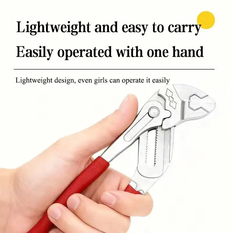 10-Inch Multifunctional Adjustable Wrench Pliers