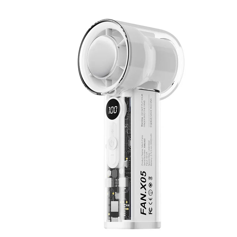 Portable Semiconductor Cooling Handheld Fan