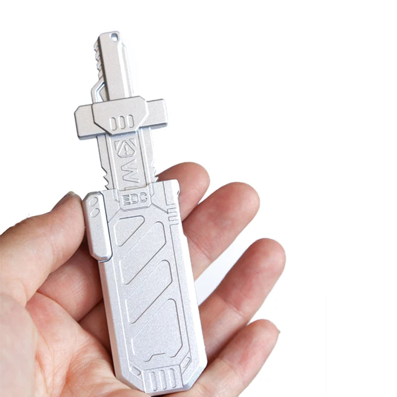 Lie Kong Sword Fidget Slider - Metal EDC Stress Relief Toy