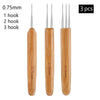 Dreadlock Crochet Hook Tool Kit with Comfort-Grip Handles