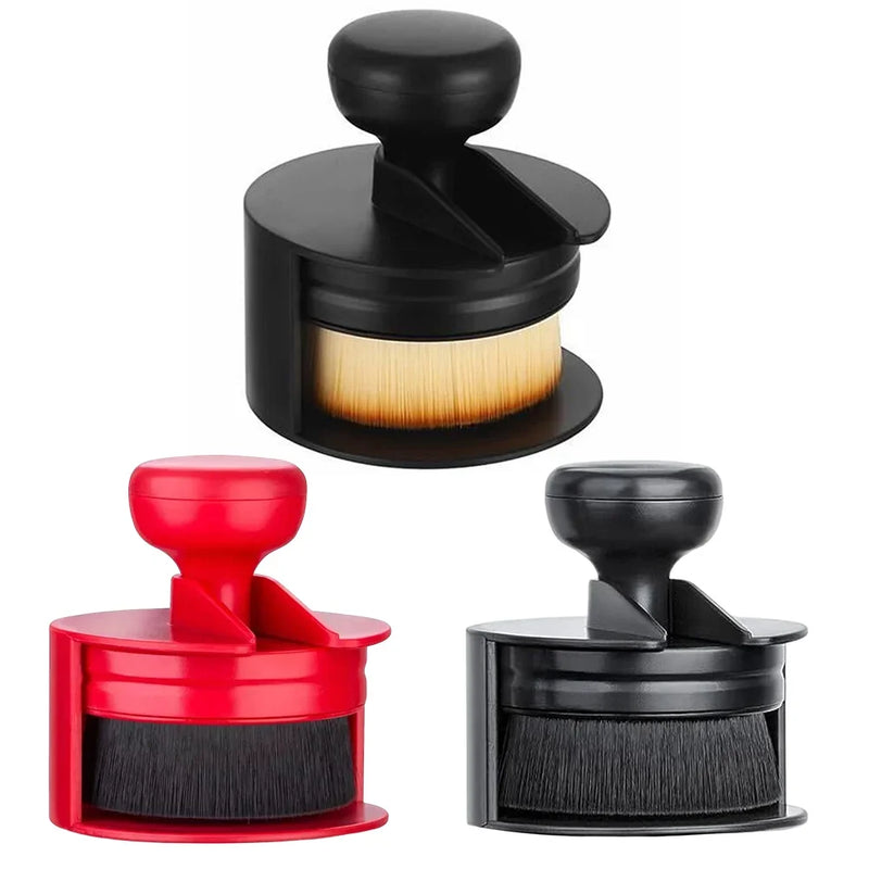 Tire Shine Applicator Brush with Stand
