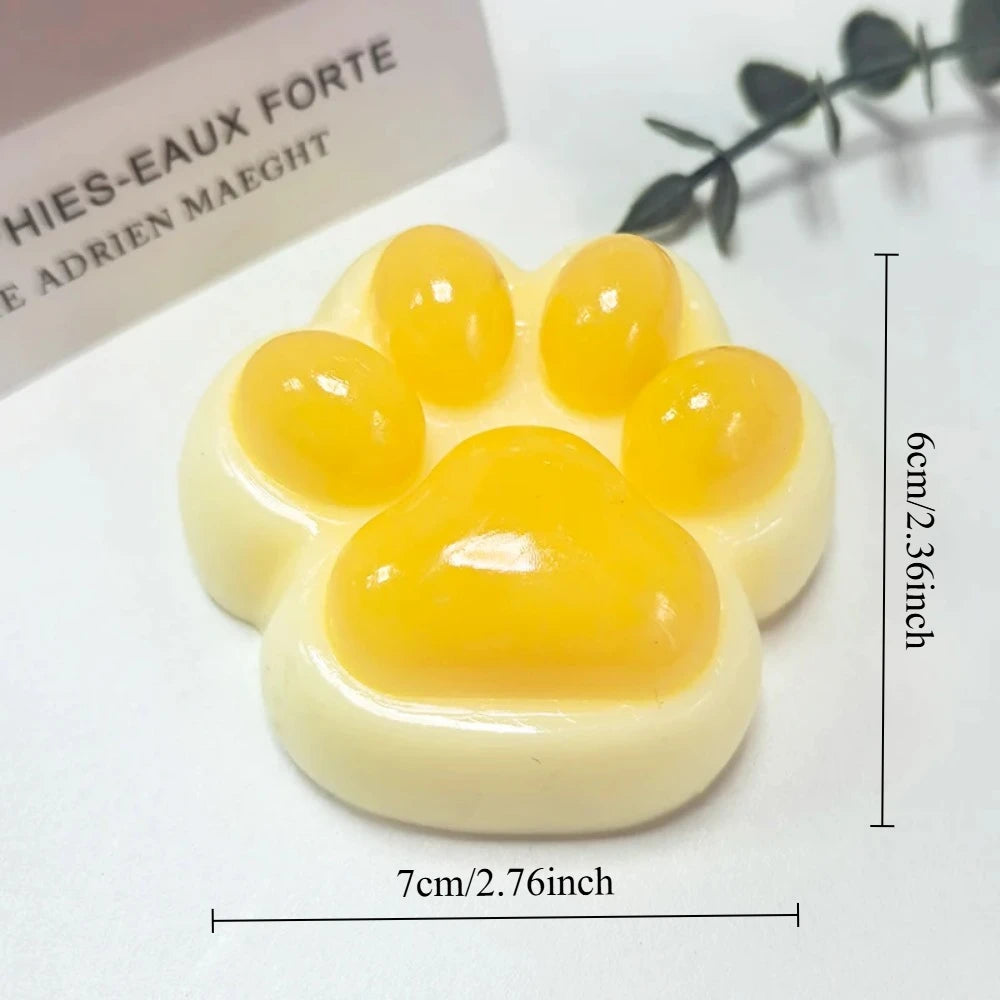 Soft Squishy Cat Paw Fidget Toy for Stress Relief