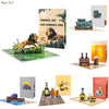 3D Pop-Up Father's Day Greeting Card with Notecard
