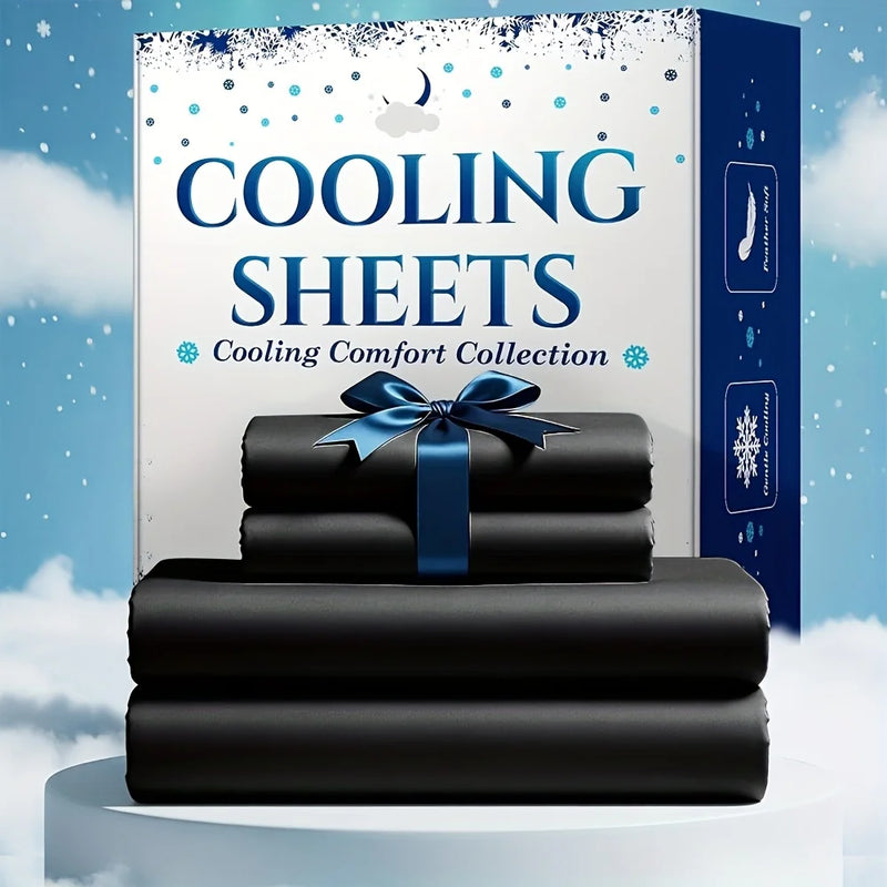 Cooling Bamboo-Blend Bed Sheet Set