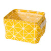 Foldable Canvas Storage Basket with Handles