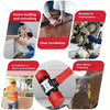 Ergonomic Double-Faced Rubber Mallet with Non-Slip Grip