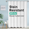 White Stain Resistant Shower Curtain Liner for PEVA waterproof use