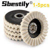 5-Inch Wool Felt Polishing Wheel