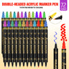 Dual-Tip Acrylic Markers