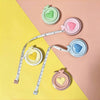 Pastel Heart-Shaped Retractable Tape Measure