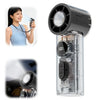 Portabler USB-Ladebarer Handheld-Lüfter mit LED