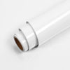 A roll of white self-adhesive marble wallpaper for kitchen, bathroom, and furniture.