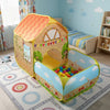 Kids' Pop-Up Garden Play Tent with Steel Frame