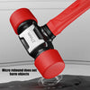 Ergonomic Double-Faced Rubber Mallet with Non-Slip Grip