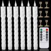 LED Flameless Taper Candles with Remote Control