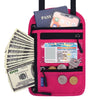 RFID Blocking Neck Wallet for Travel