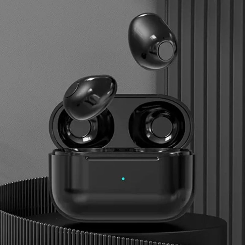 Semi-In-Ear Bluetooth Earbuds with Charging Case