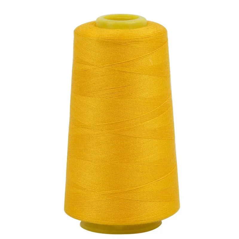 Solid Color Polyester Sewing Thread Spools (3000 Yards Each)