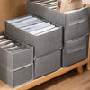 Klappbarer Stoff-Kleiderschrank-Organizer mit Griffen