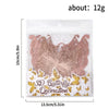 3D Rose Gold Butterfly Wall Decals for Home Decor