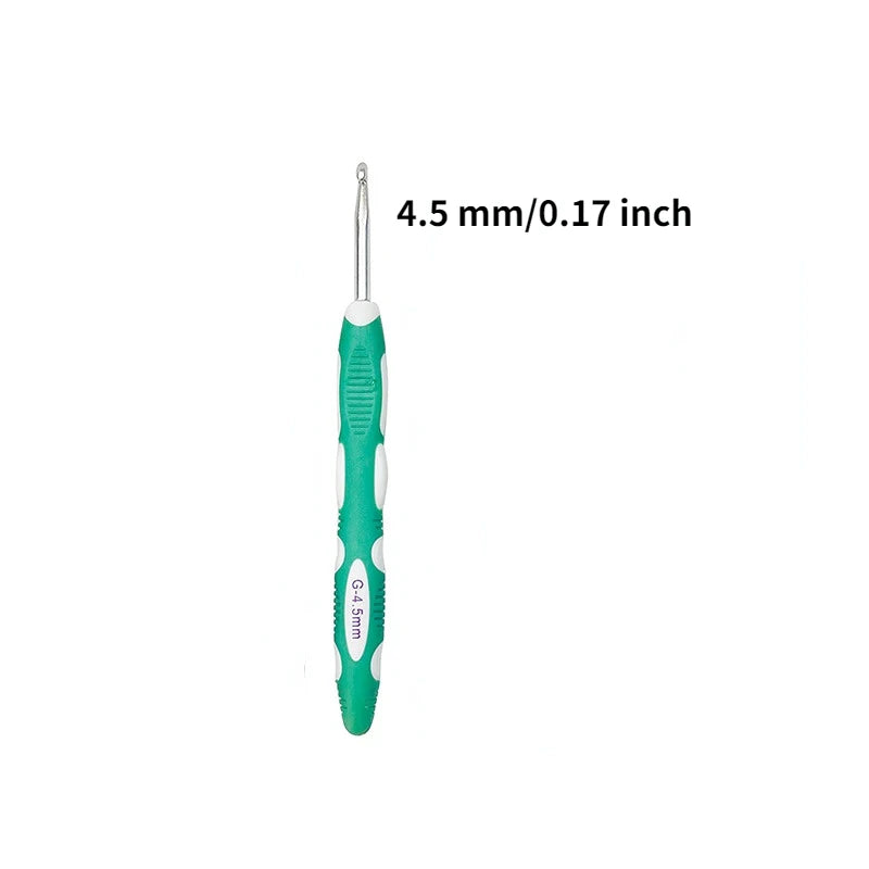Ergonomic Crochet Hook Set with Knitting Needles
