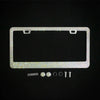Crystal Rhinestone License Plate Frame for Cars