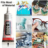 B6000 Multi-Purpose Clear Adhesive with Precision Applicator