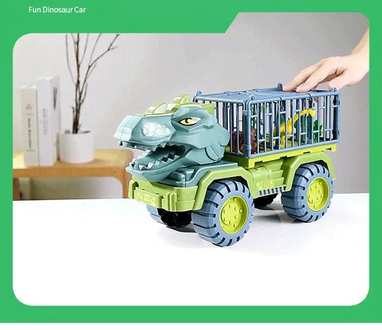 Dinosaur Transport Truck with T-Rex Figure